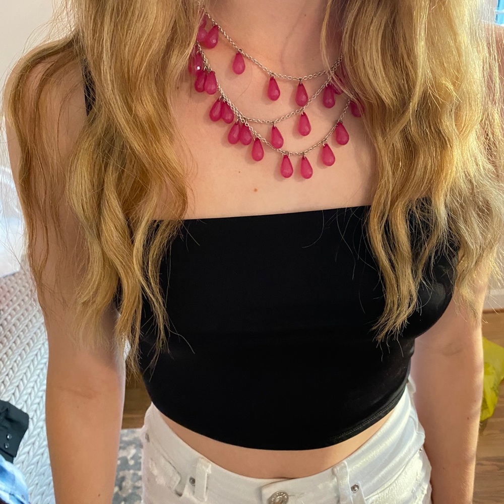 Teardrop Tiered Necklace